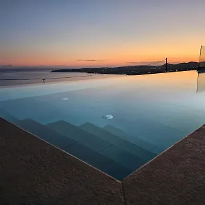 Villa Panorama Blue Kefalonia - Luxury In Lourdata, Simotata